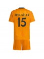 Real Madrid Arda Guler #15 Bortedraktsett Barn 2024-25 Korte ermer (+ bukser)